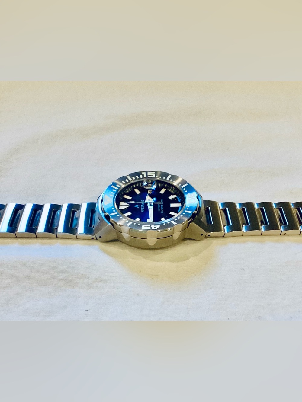 APEXRARE MONSTER 200m AUTOMATIC ¡LUMED BEZEL! SAPPHIRE | 41mm Diver Watch - Picture 13 of 16
